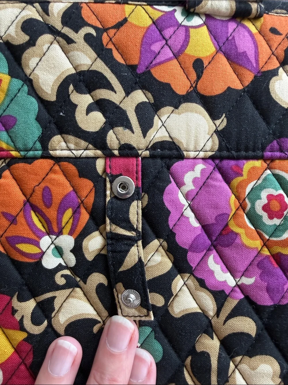VERA BRADLEY Keep it up hanging travel organizer RETIRED Suzani pattern